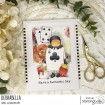 TINY TOWNIE WONDERLAND PLAYING CARD PAINTING RUBBER STAMP